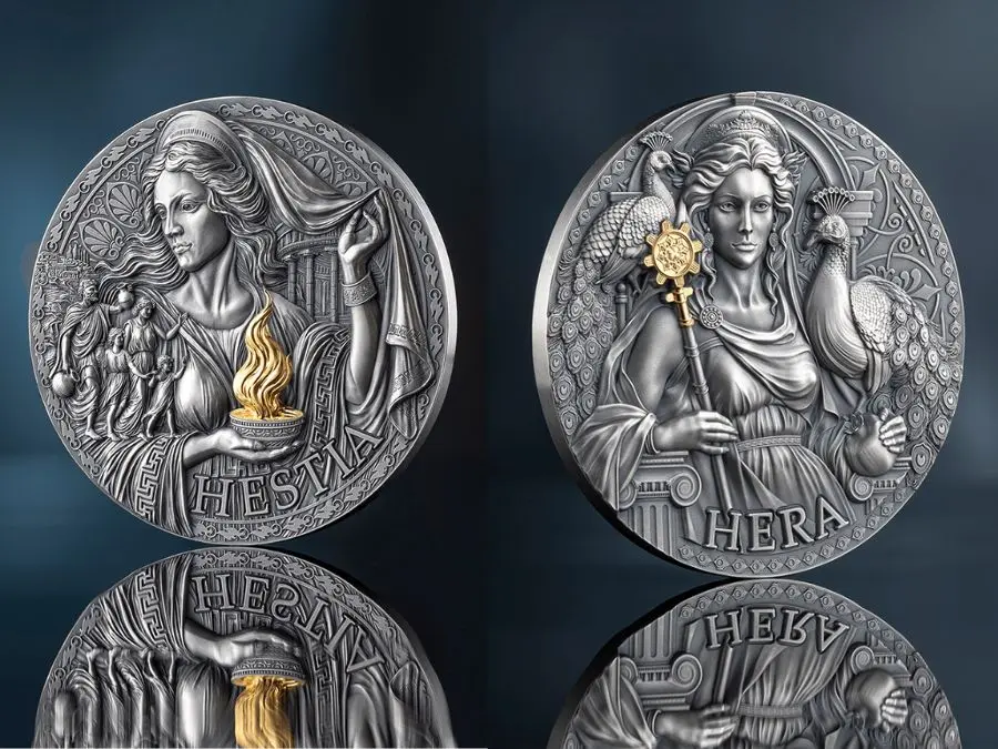 Xu bạc Hestia và Hera Xu bạc Hestia và Hera