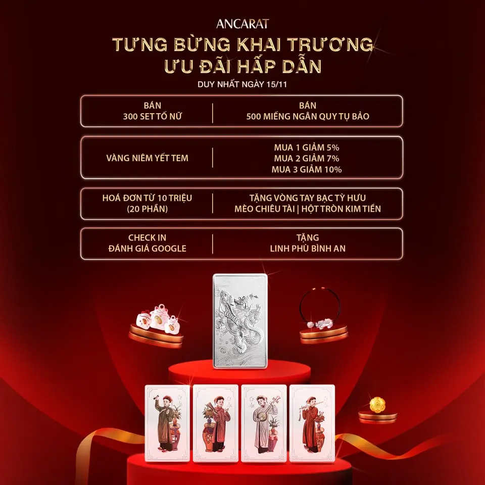 Khai trương Ancarat Him Lam