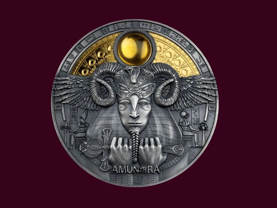 Divine Faces of the Sun Amunra