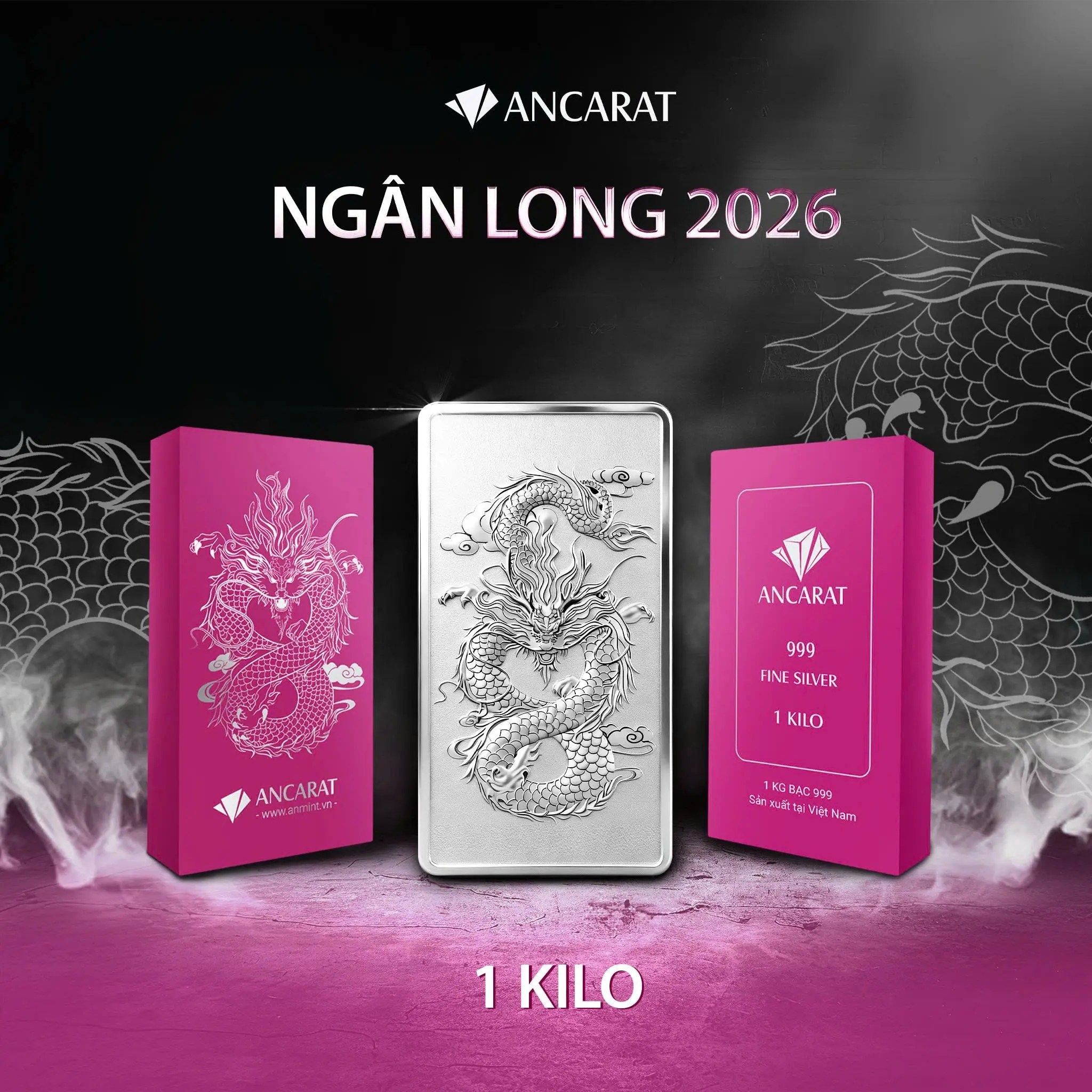 Bạc miếng Ngân Long Quảng Tiến tăng giá 2,57% chỉ sau 24h, trở thành tâm điểm đầu tư.