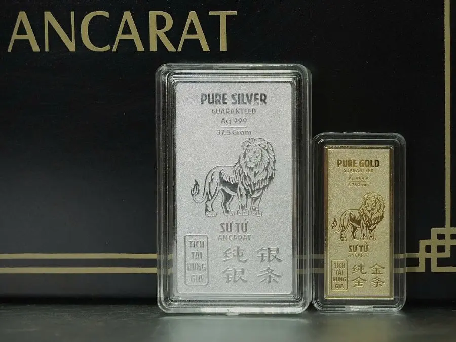 Bạc phong thủy nam kim thành bắc sư tử