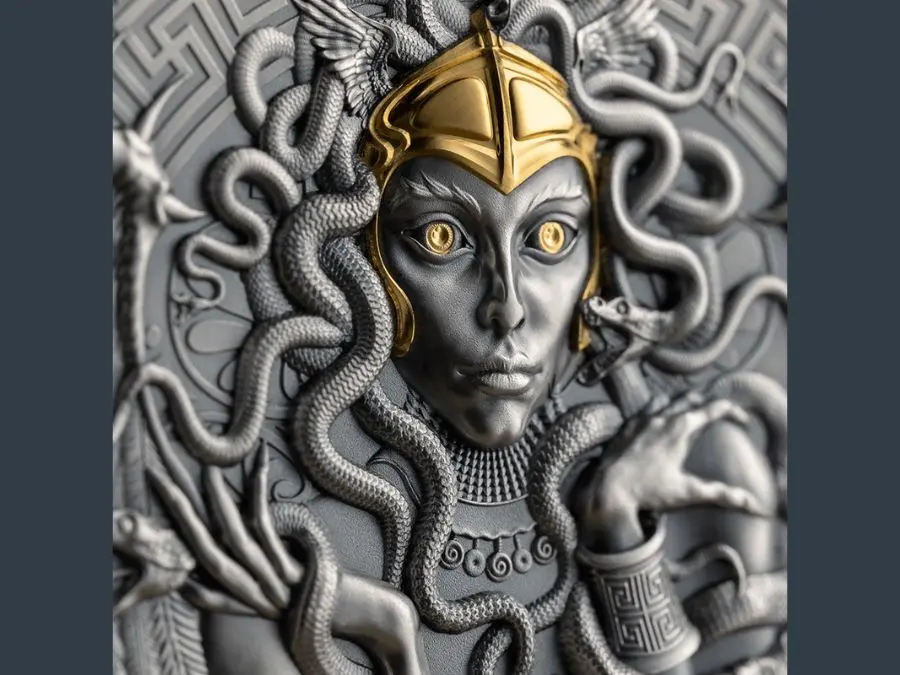 Phân tích nghệ thuật xu bạc Medusa
